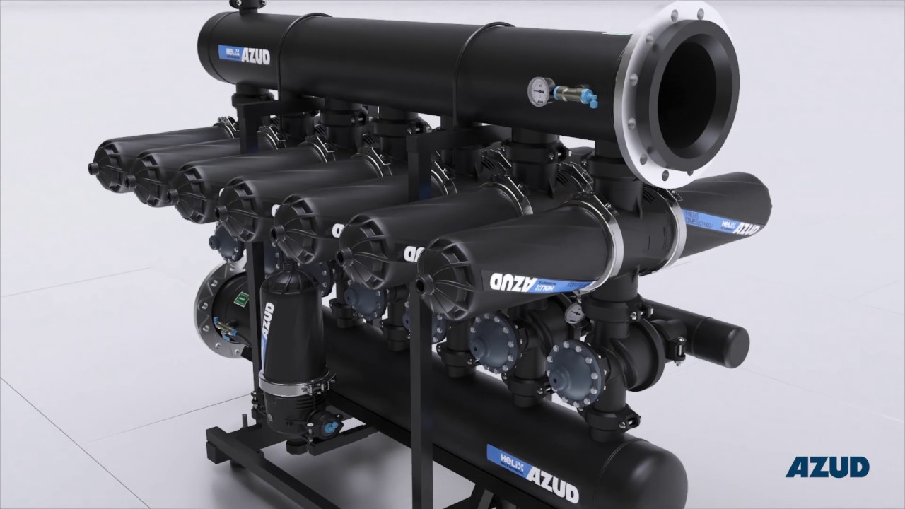 Nguyên lý hoạt động của thiết bị lọc tự động Azud Helix