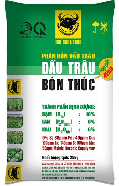 Phân bón Đầu Trâu NPK đang là một trong những thương hiệu được bà con tin dùng