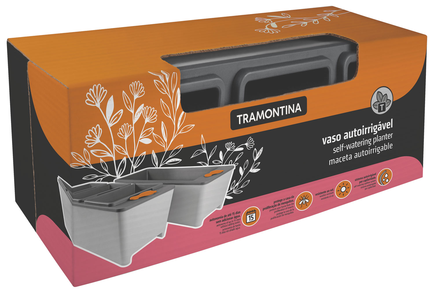 Chậu trồng cây tự tưới