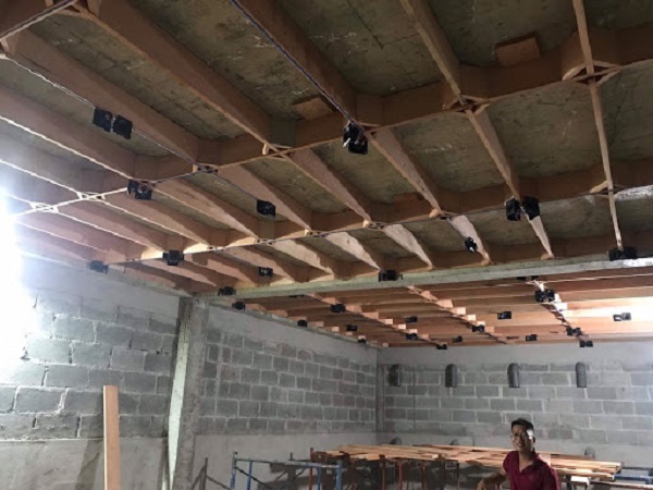 Nhà nuôi yến xây bằng gạch được ứng dụng khá nhiều