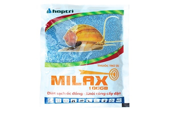 Ốc dính thuốc bị mất nước dẫn đến chết