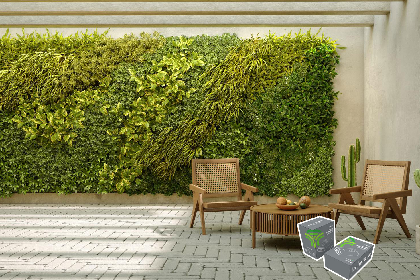 Tropical giới thiệu Giải pháp tưới tự động cho vườn tường