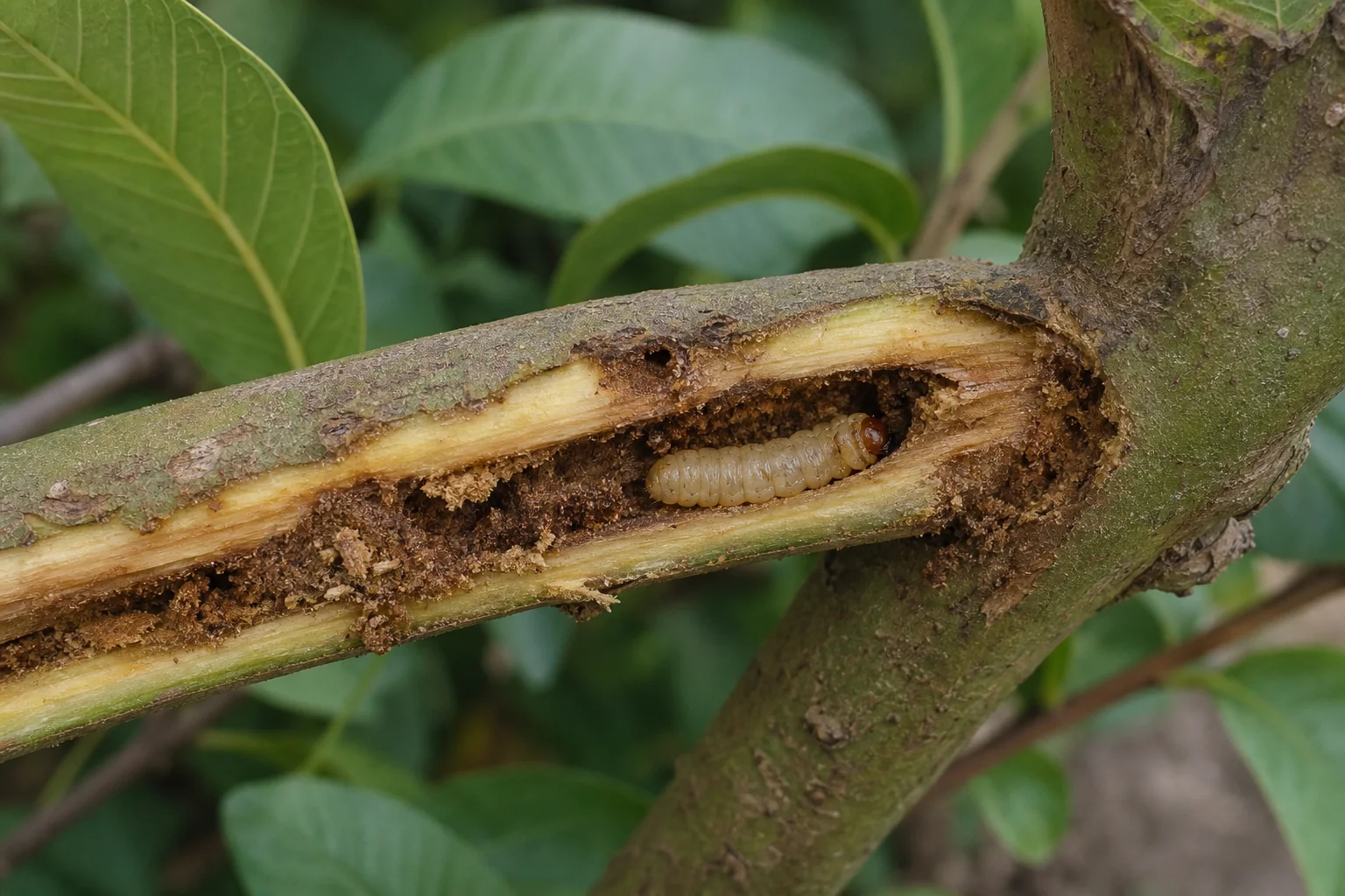Sâu đục thân, đục cành