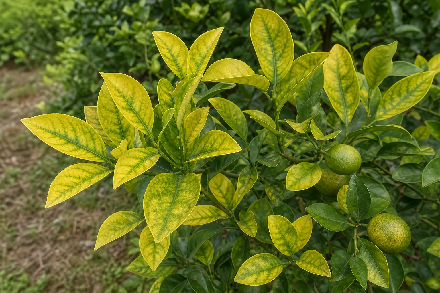Bệnh vàng lá greening