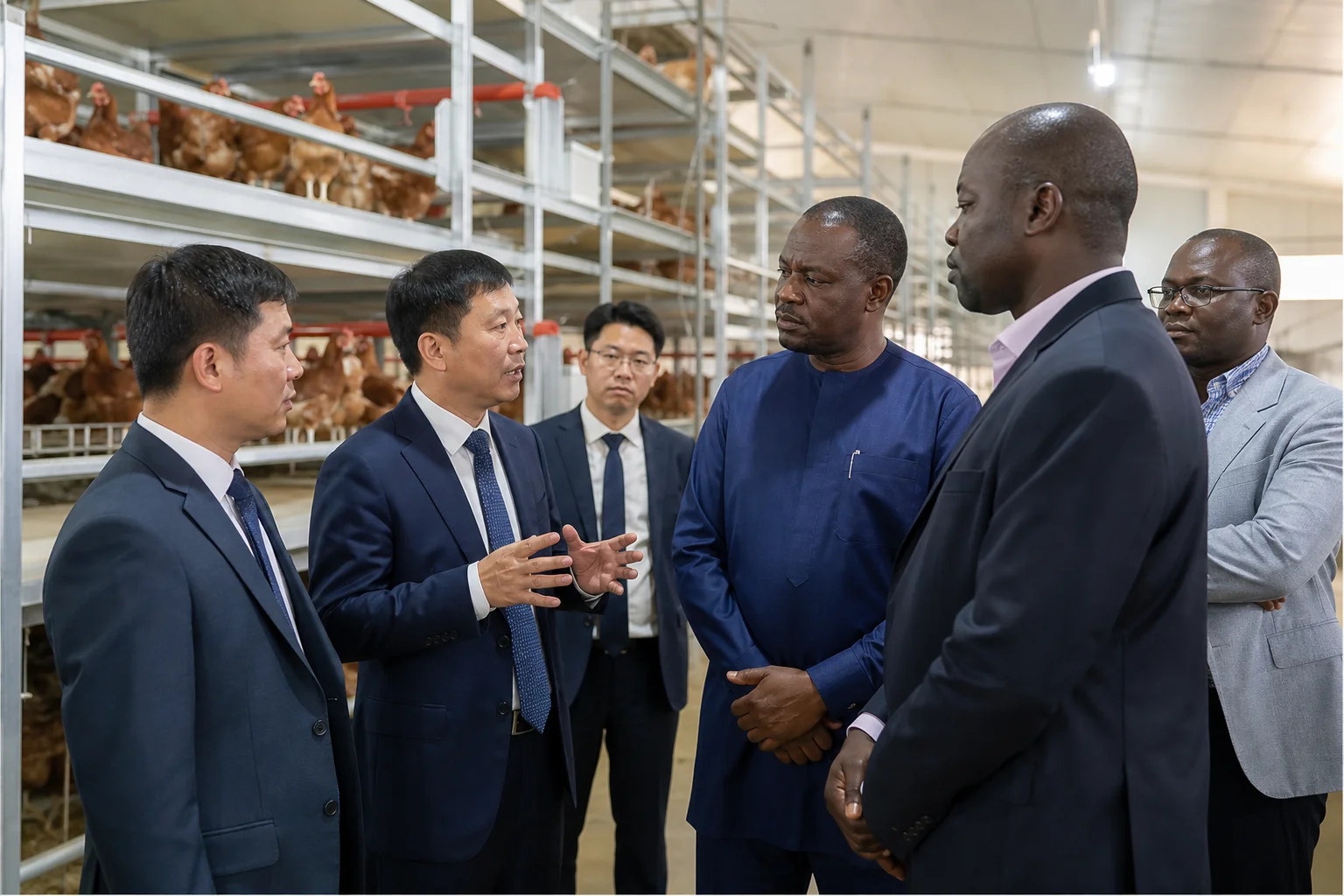 Chăn nuôi Angola: Hùng Nhơn tìm cơ hội hợp tác công nghệ cao