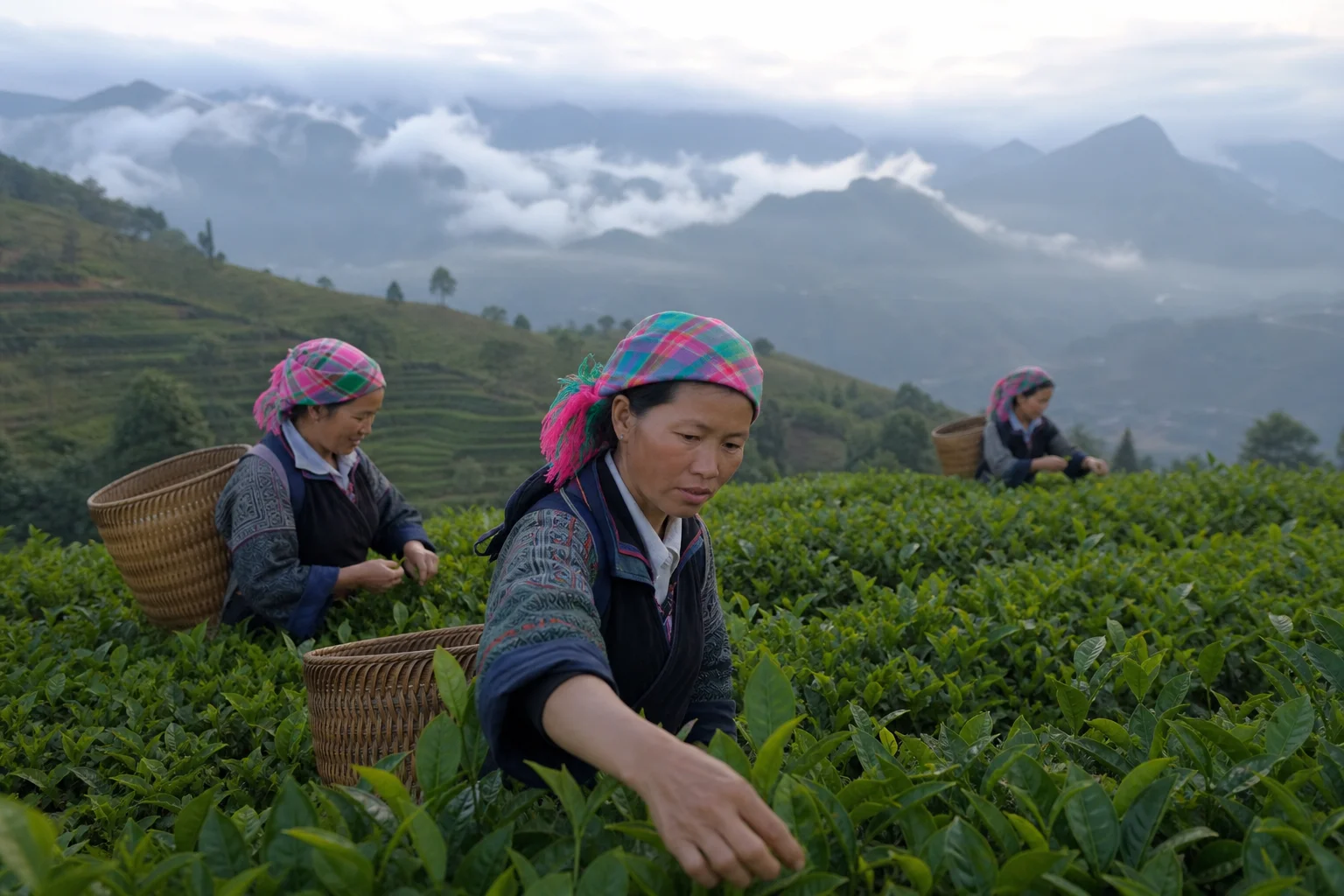Chè Bát Tiên Mường Hum nâng tầm thương hiệu nhờ chế biến sâu
