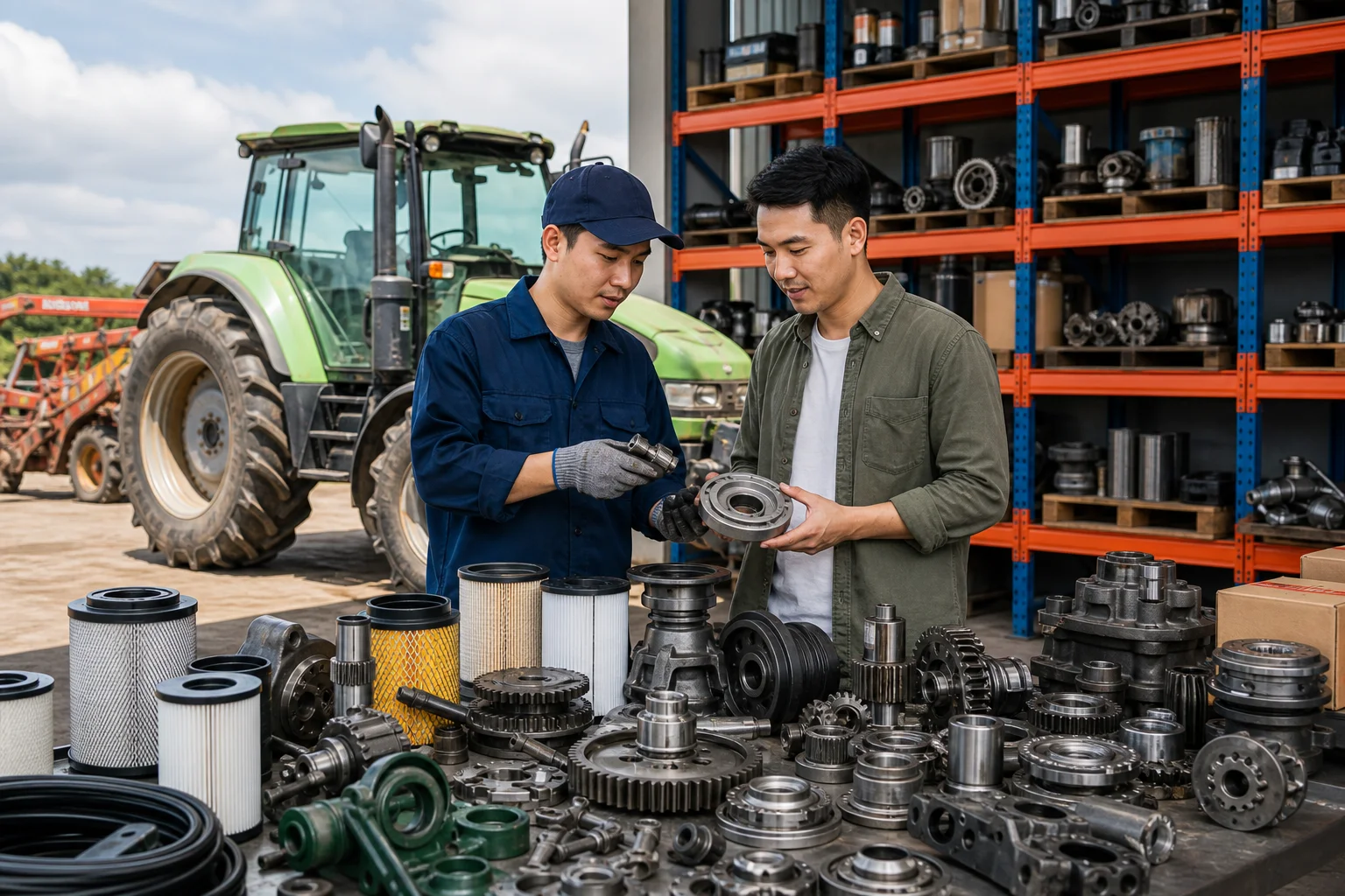 Dịch vụ cung cấp phụ tùng máy nông nghiệp