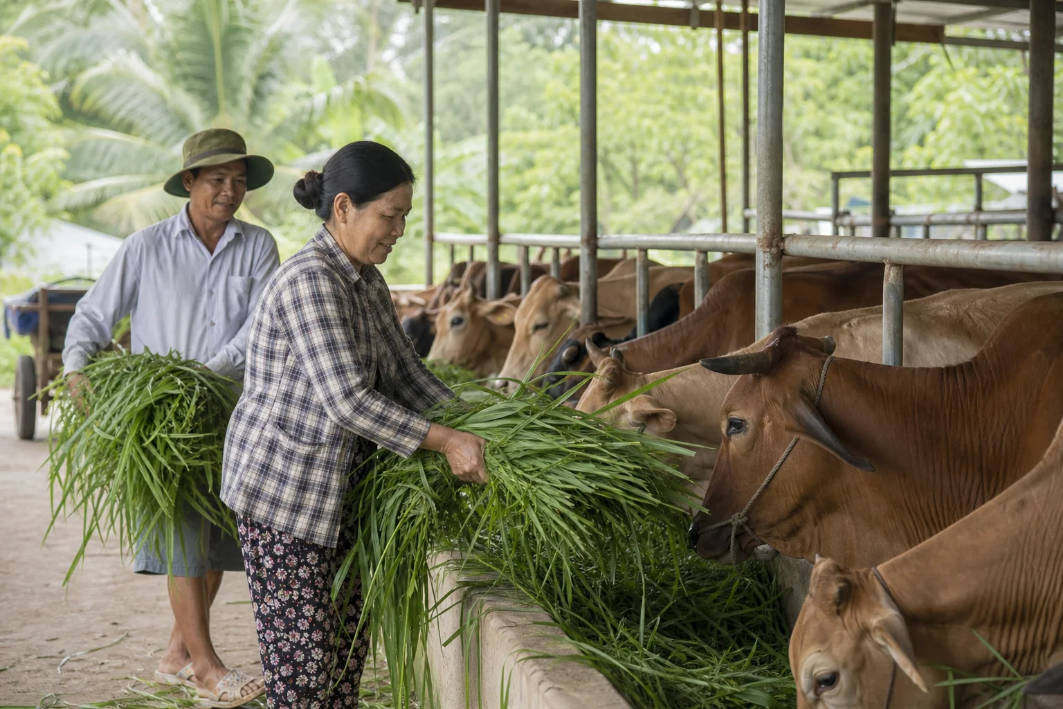 Giá bò Vĩnh Long phục hồi, mở kỳ vọng nhưng tái đàn còn thận trọng