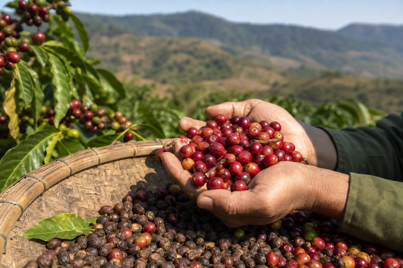 Giá cà phê Robusta bật tăng, thị trường lo khô hạn tại Việt Nam