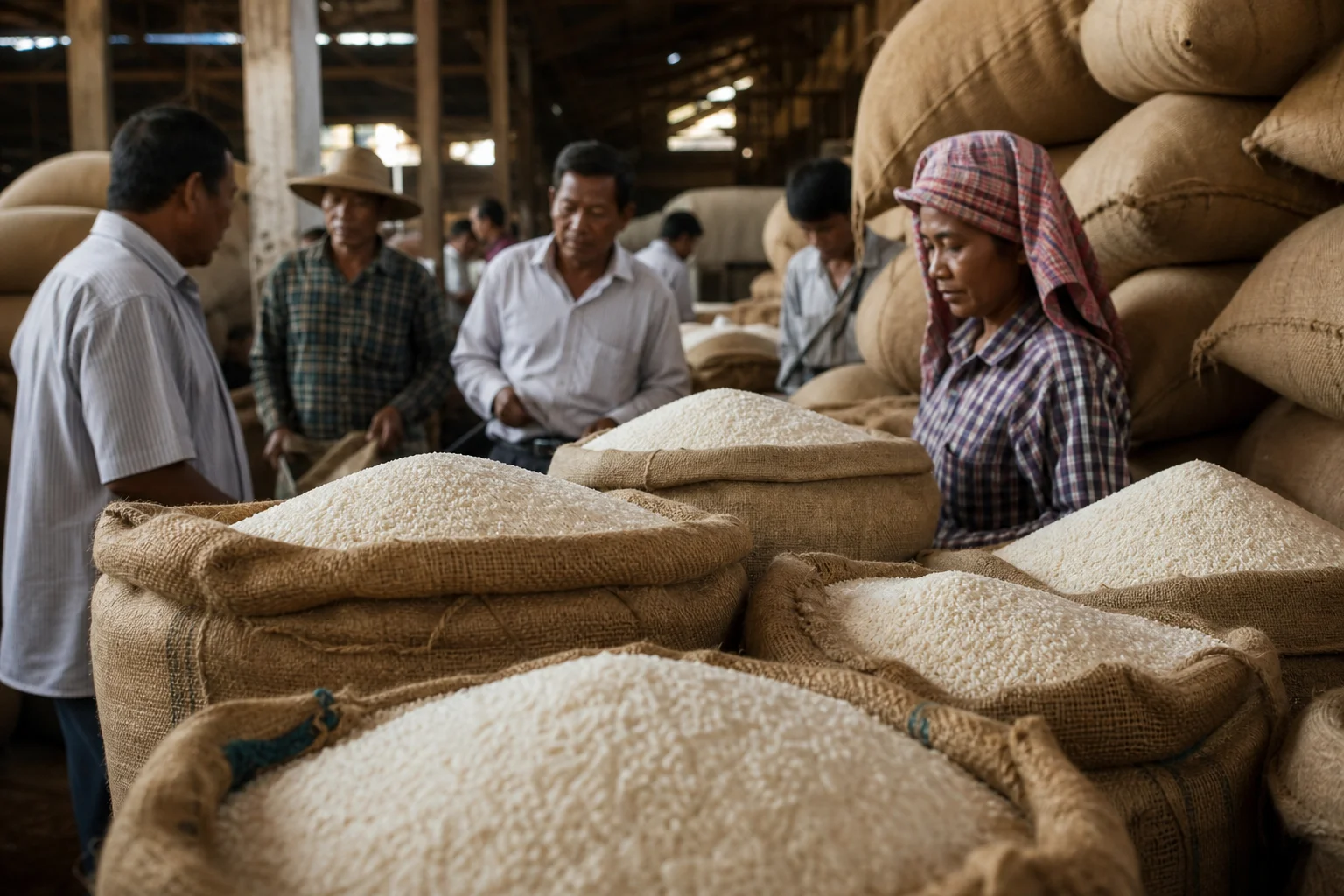 Giá gạo Đông Nam Á phân hóa: Indonesia bình ổn, Philippines lo El Nino