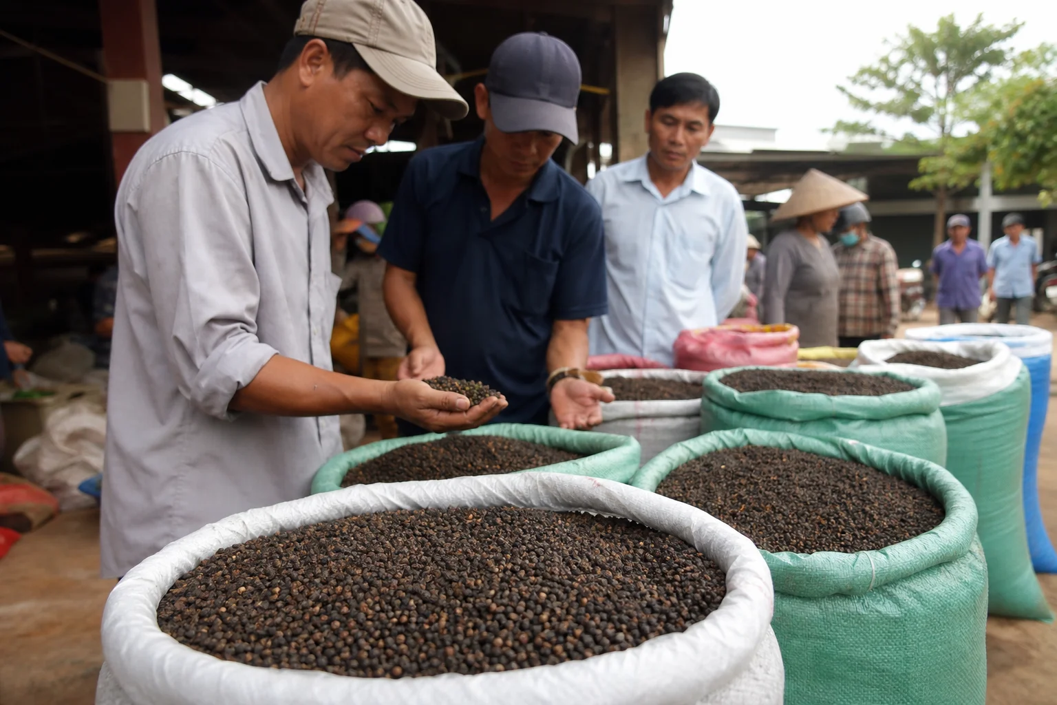 Giá tiêu trong nước đi ngang, Việt Nam giữ lợi thế tại thị trường Hoa Kỳ