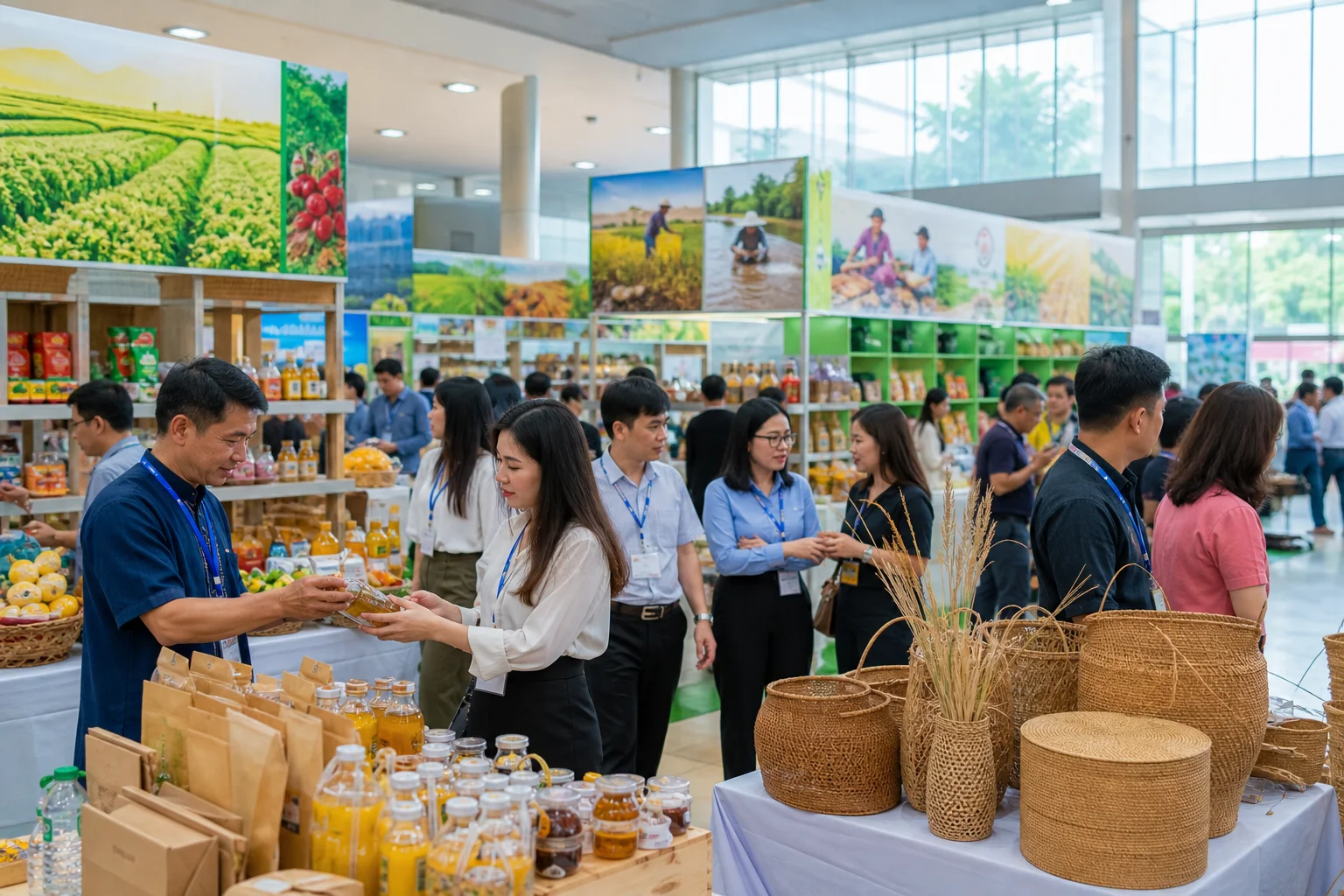 Hội chợ công nghiệp nông thôn 2026 dự kiến quy tụ 300 gian hàng