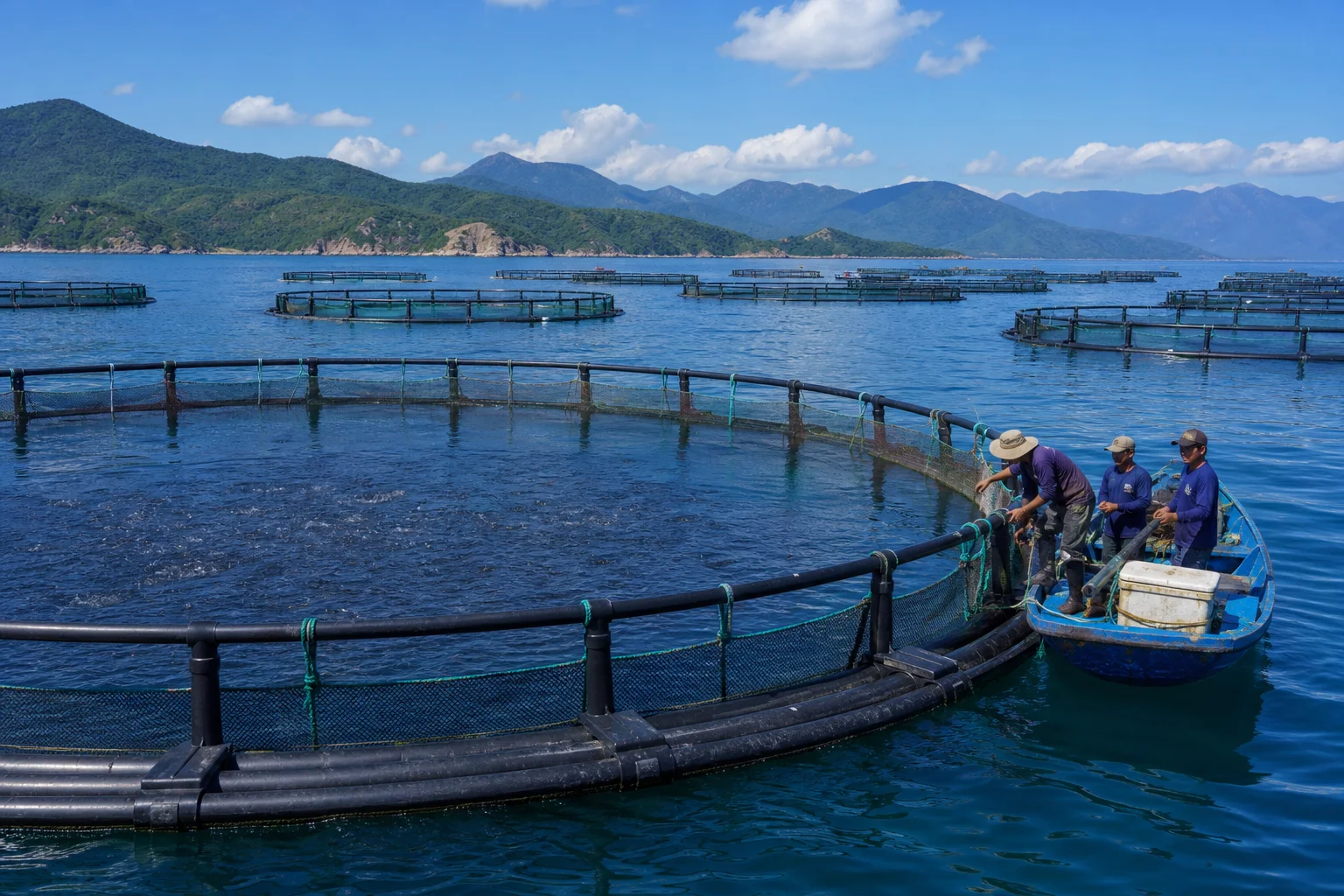 Khánh Hòa đưa nuôi biển công nghệ cao ra khơi, hướng tới trung tâm hiện đại