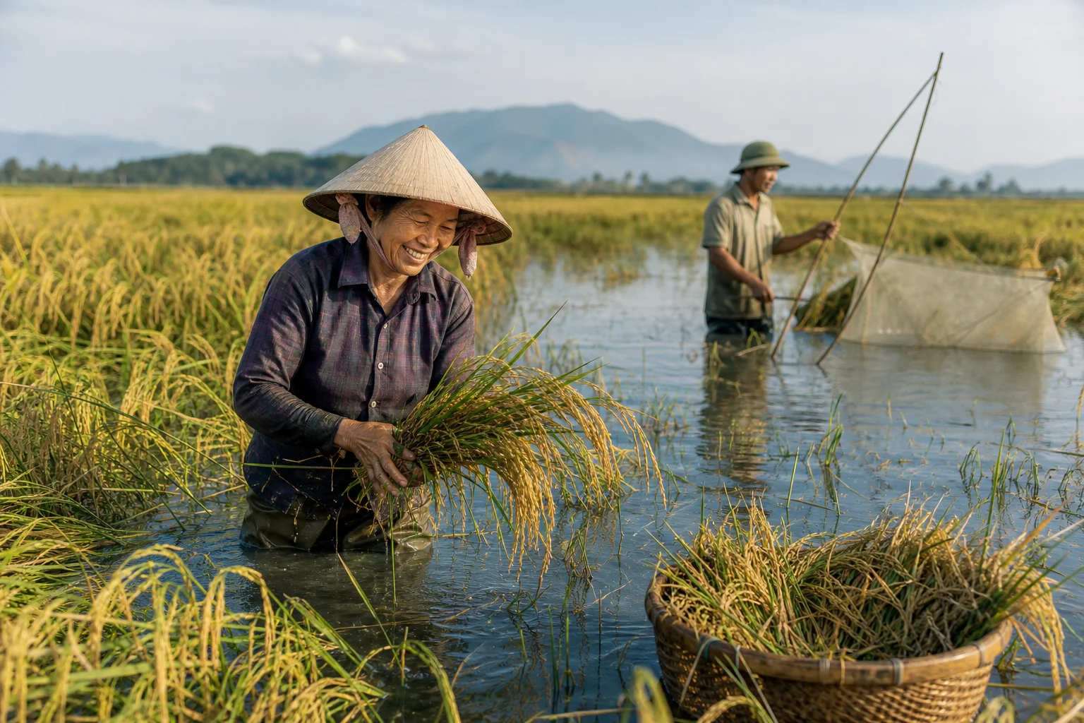 Lúa rươi hữu cơ Hải Phòng: tôn vinh mô hình nông nghiệp sinh thái