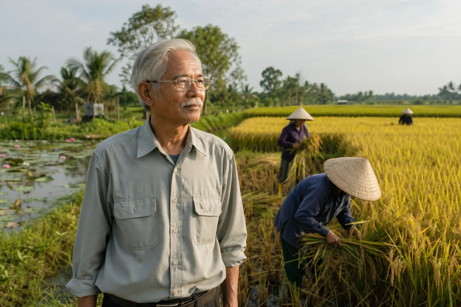 Người kỹ sư dành ruộng nhà gìn giữ 40 giống lúa mùa quý hiếm