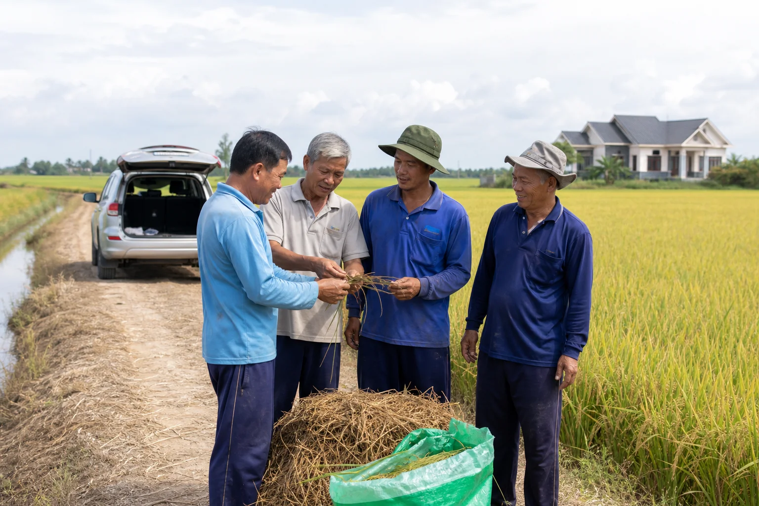 Nông dân Gò Tháp làm giàu từ lúa liên kết, hùn vốn và nông nghiệp thuận thiên