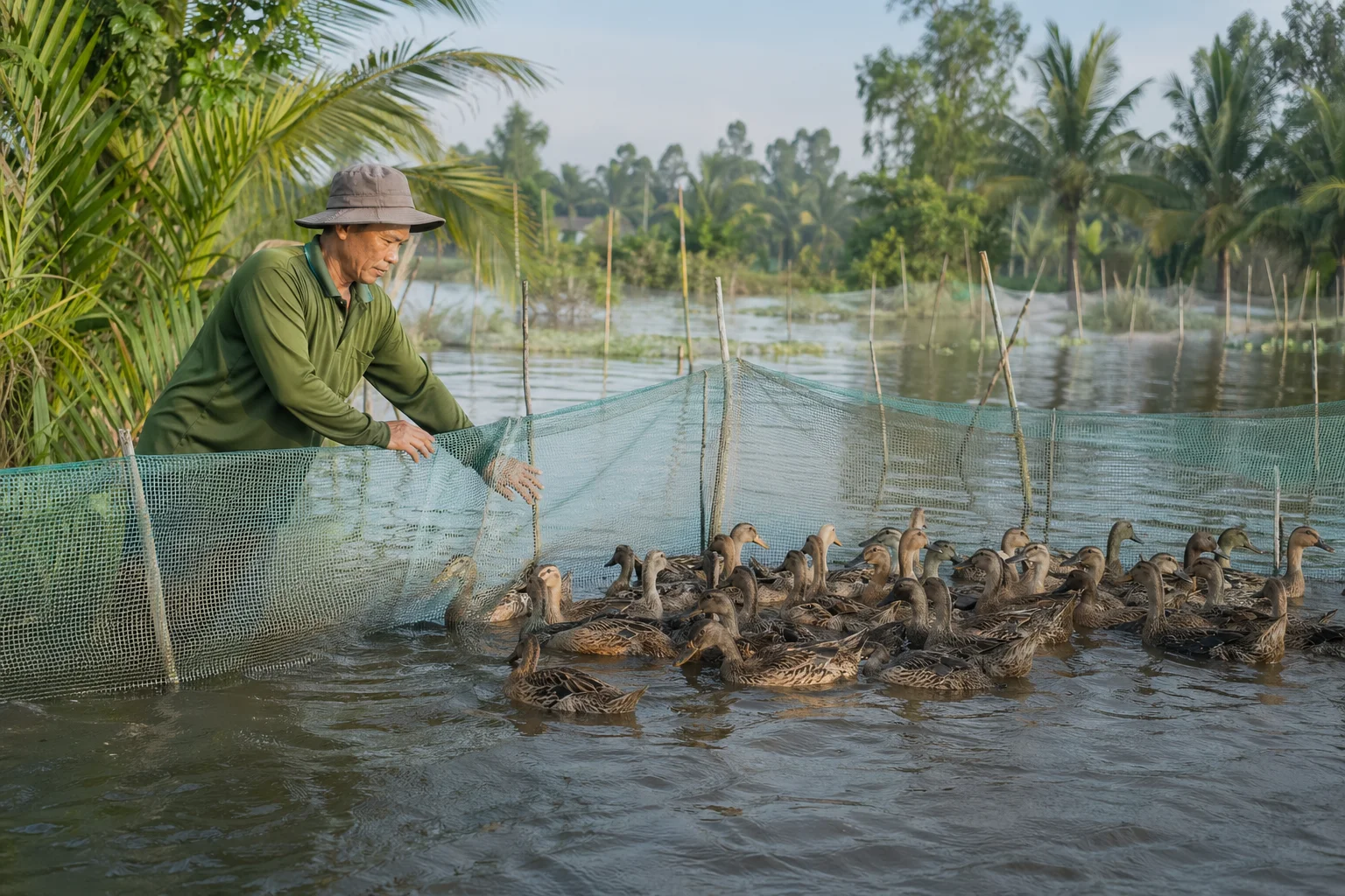 Nuôi vịt trời ở Mỹ Phước: từ 40 con giống đến chuỗi liên kết ổn định
