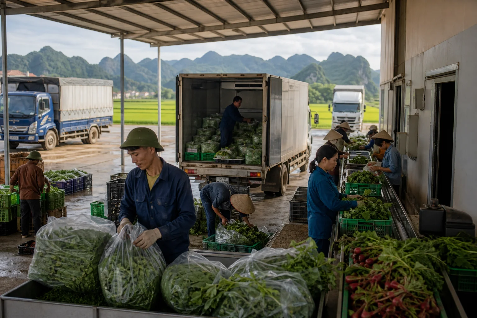Phát triển logistics nông sản liên kết vùng, giảm tổn thất sau thu hoạch