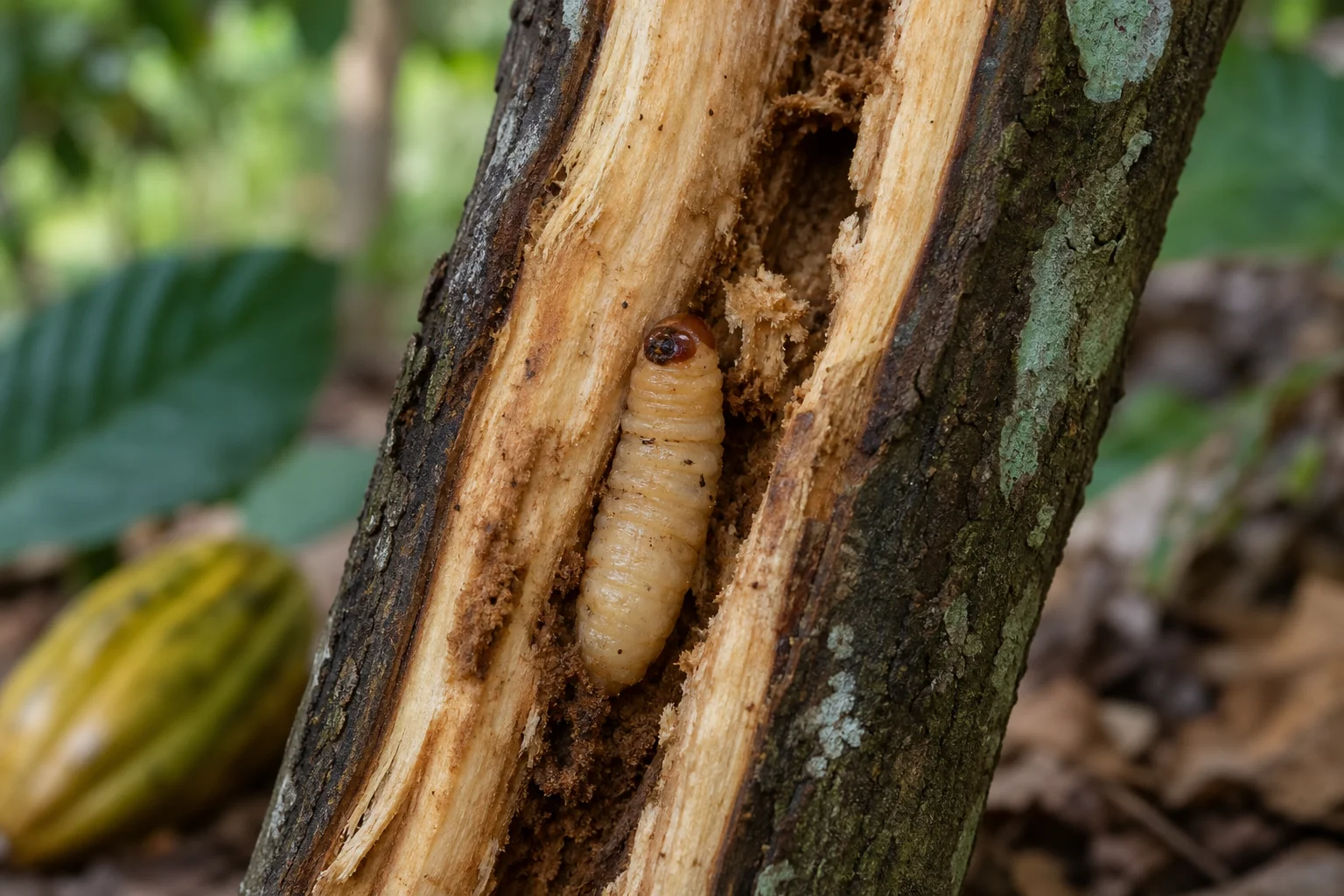 Sâu đục thân, đục cành