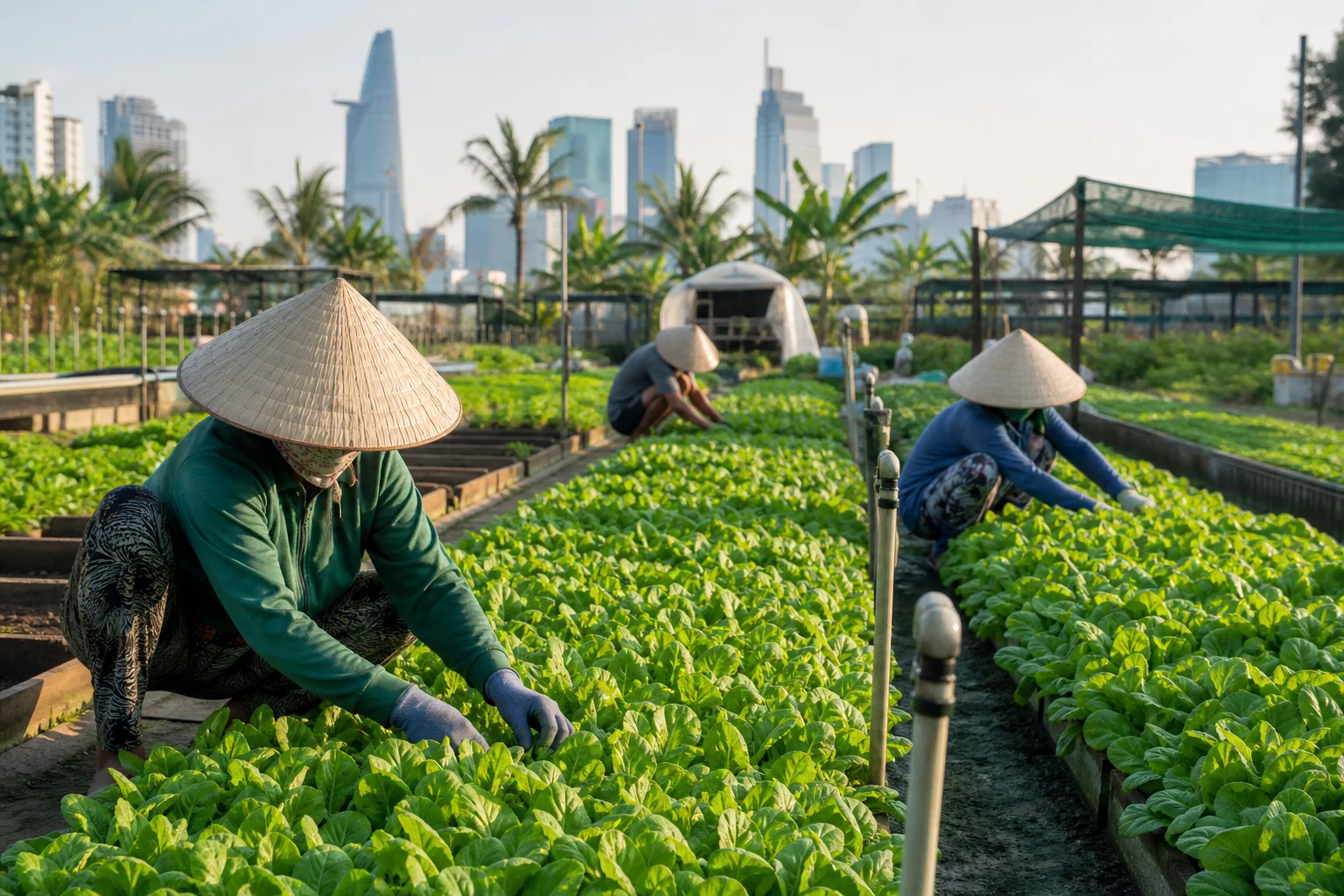 TP.HCM đặt mục tiêu 880.000 tấn rau an toàn, truy xuất nguồn gốc đến 2030