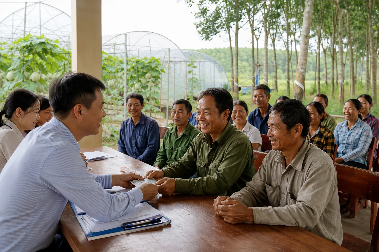 TP.HCM trao 3 tỷ đồng vốn vay hỗ trợ nông dân Phú Giáo sản xuất