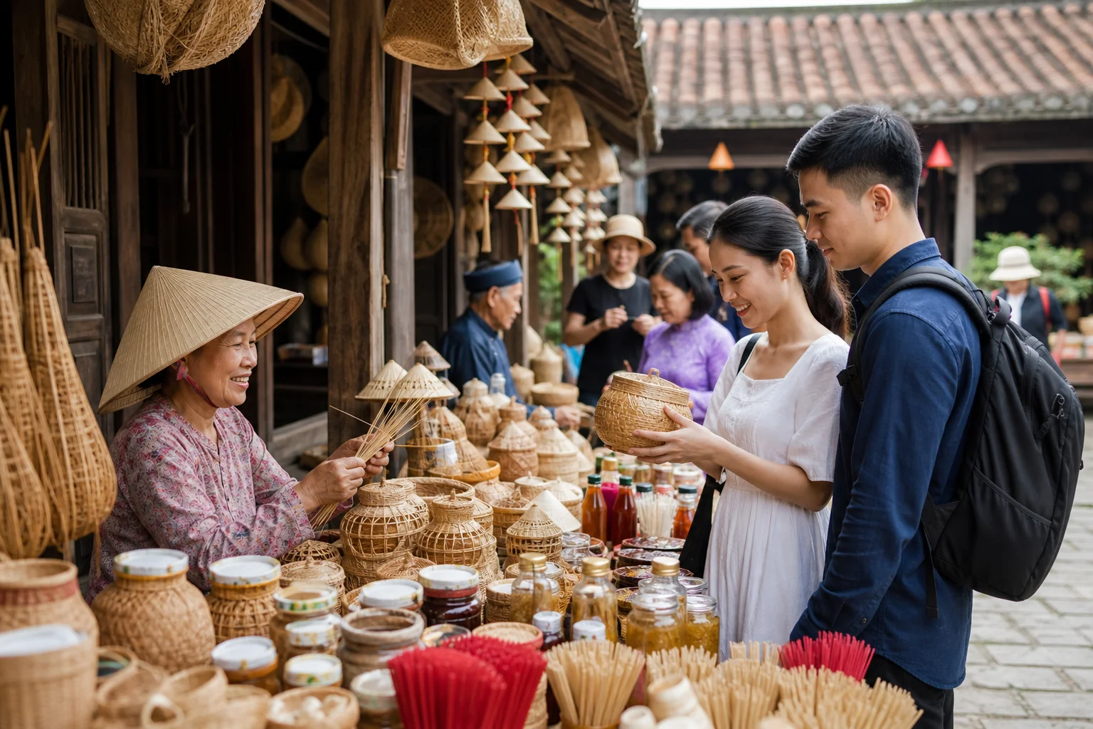 TP. Huế đưa OCOP gắn du lịch, làng nghề và kênh tiêu thụ số