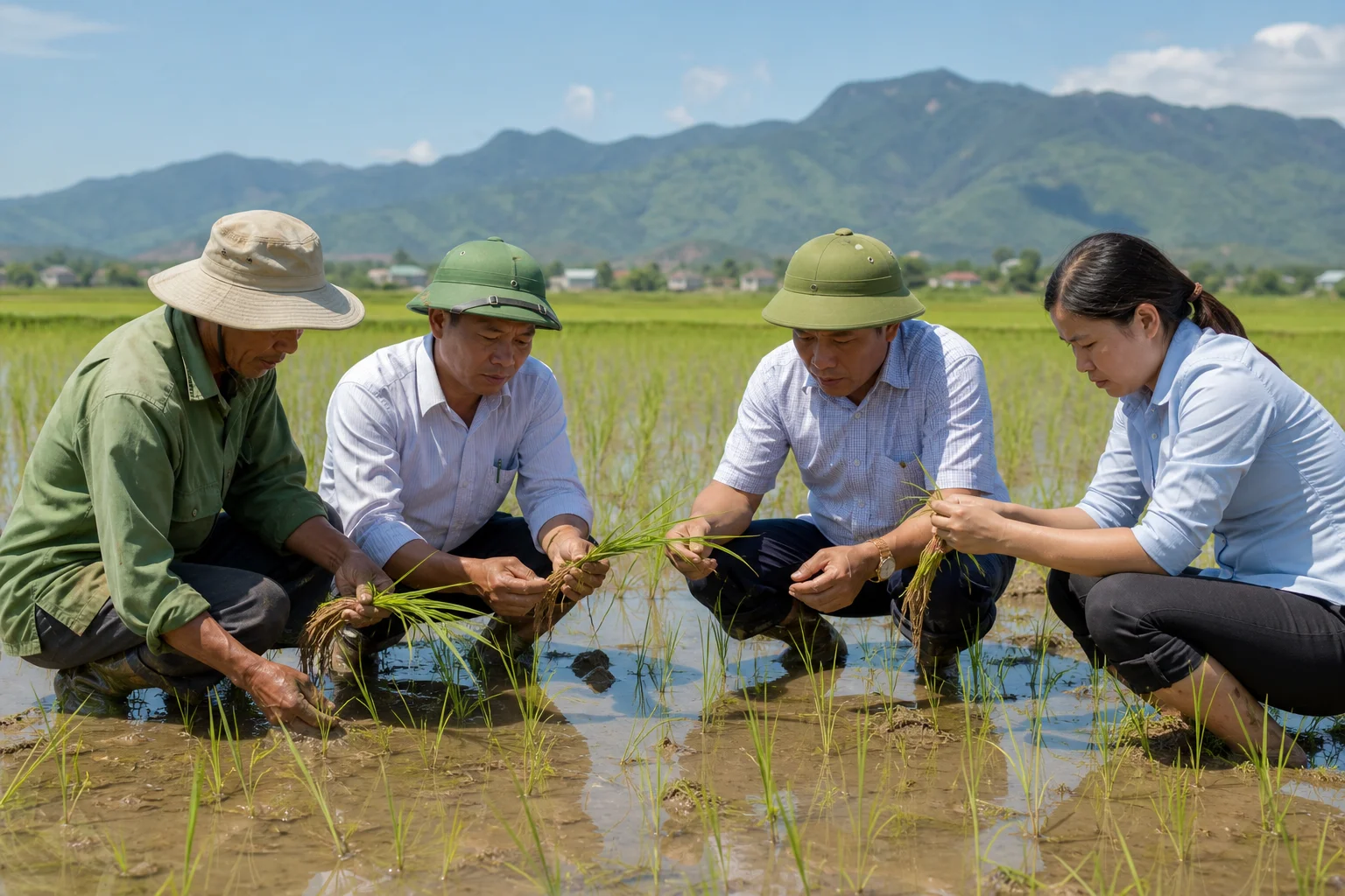 TP Huế khẩn trương khắc phục ngộ độc hữu cơ, chua phèn trên lúa