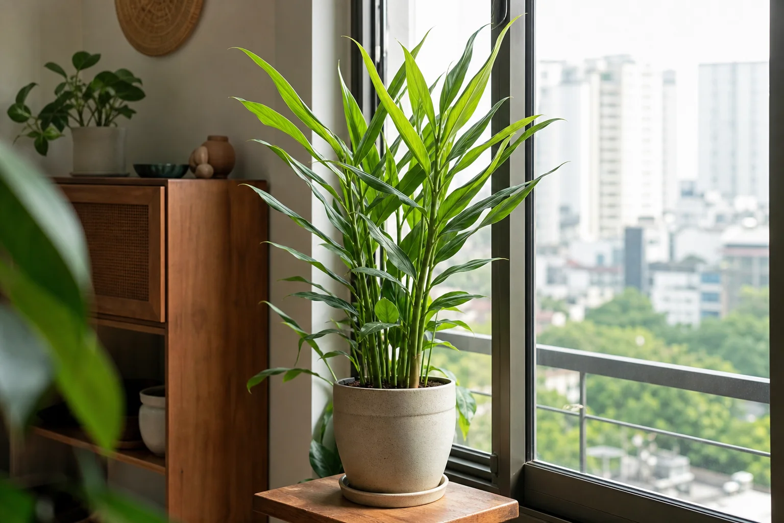 Trồng gừng làm cảnh: xu hướng xanh từ căn bếp vào không gian sống